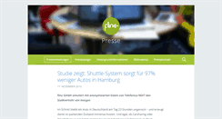 Desktop Screenshot of presse.flinc.org